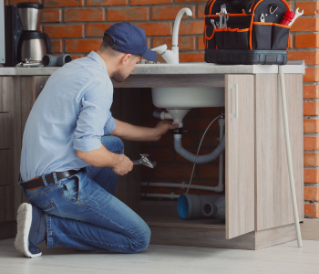 Photo of a person doing Plumbing Inspections